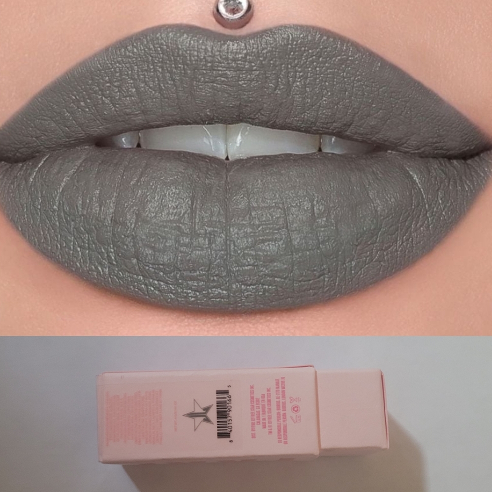 Jeffree Star Velvet Trap Lipstick in Drill Sergeant Sultry Gray